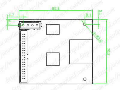 Erstellung von 40-Pin Stecker IDE To SD Card Adapter