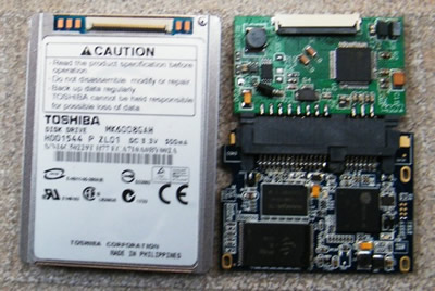 SATA SSD to ZIF