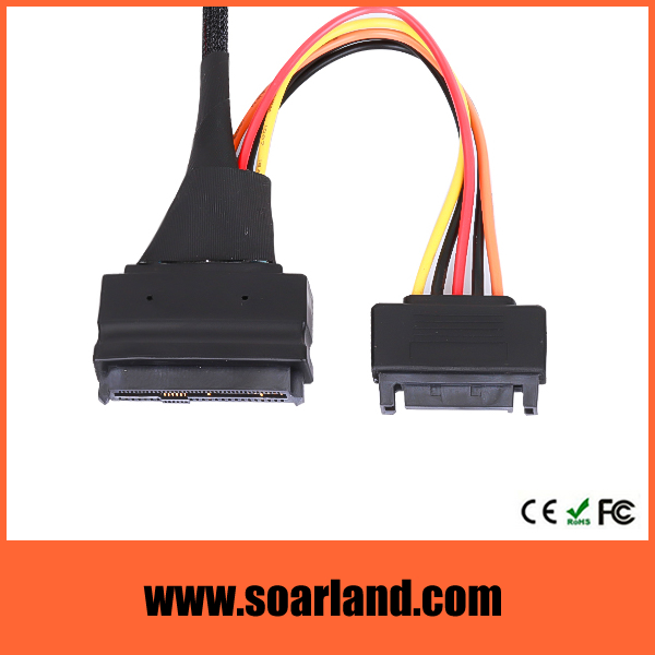 SFF-8611 to SFF-8639 cable