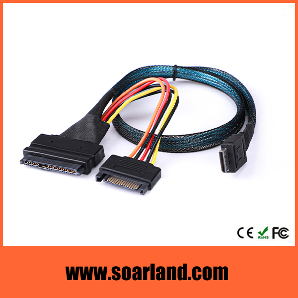 SFF-8611 to SFF-8639 cable