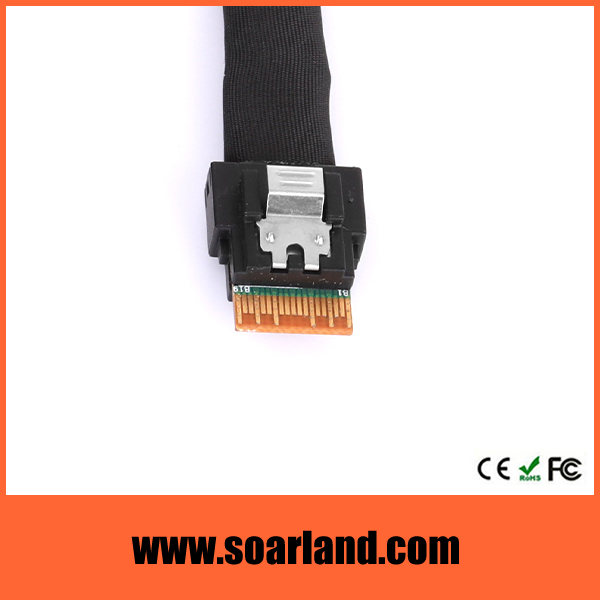 SFF-8654 to SFF-8639 cable