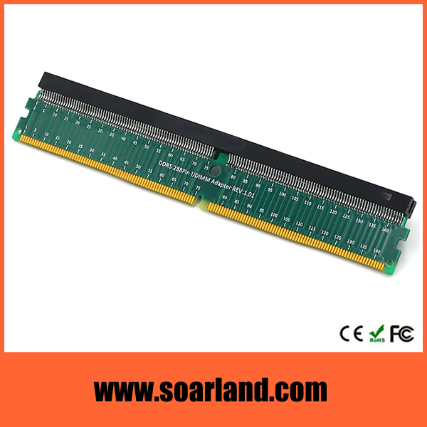 DDR5 U-DIMM 288-Pin Riser