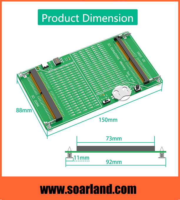 SO DDR4 DDR5 Memory Tester