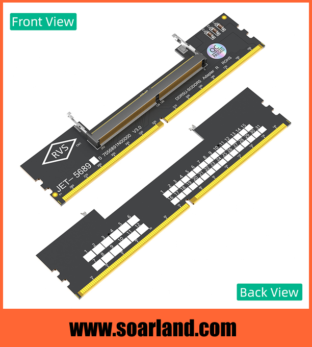 SO DDR5 to DDR5 U-DIMM Adapter