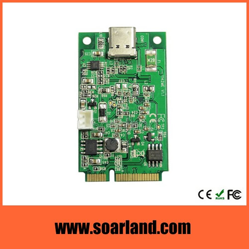 mini PCIe to USB 3.1 type C
