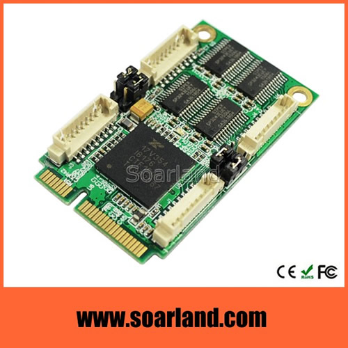 4-Port RS232 mini PCIe Serial Card