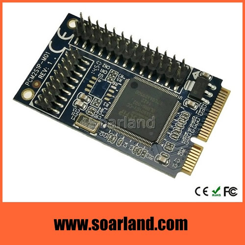 mini PCIe 2 Serial 1 Parallel Card