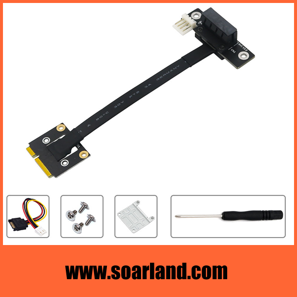 mini PCIe to PCIe x1 Cable