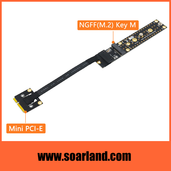 mini PCIe to M.2 KEY-M Cable