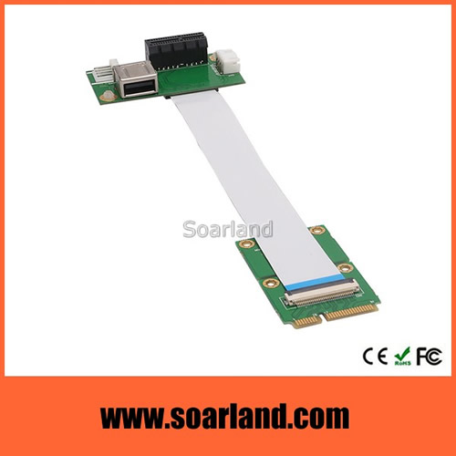 Dual USB to mini PCIe Adapter