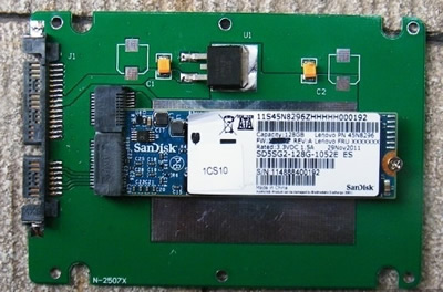 ThinkPad X1 Carbon SSD to SATA