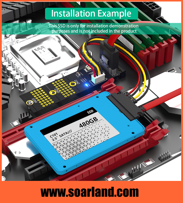 SATA SSD to M.2 Adapter