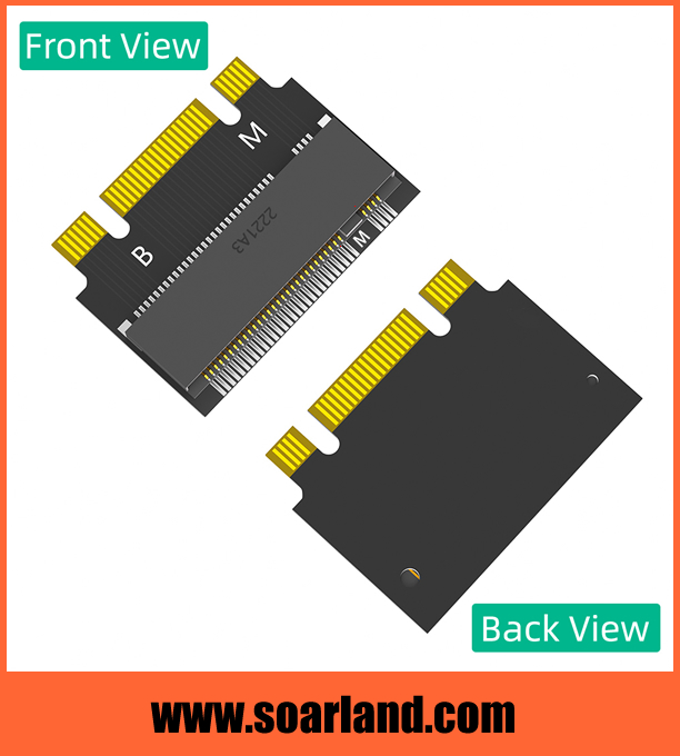 M.2 Key-M to M.2 KEY B+M Adapter