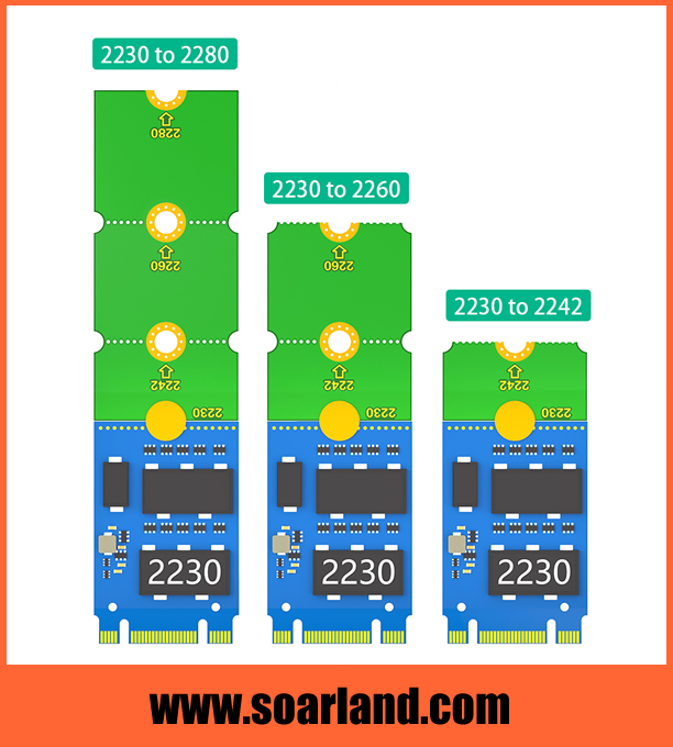 NGFF M.2 Extension Board