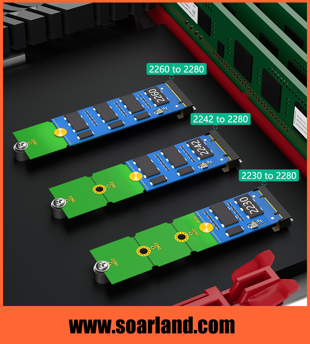 NGFF M.2 Extension Board