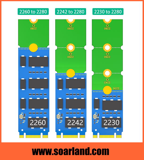 NGFF M.2 Extension Board