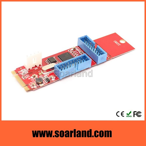 DUAL Motherboard USB 3.0 to NGFF M.2 Adapter