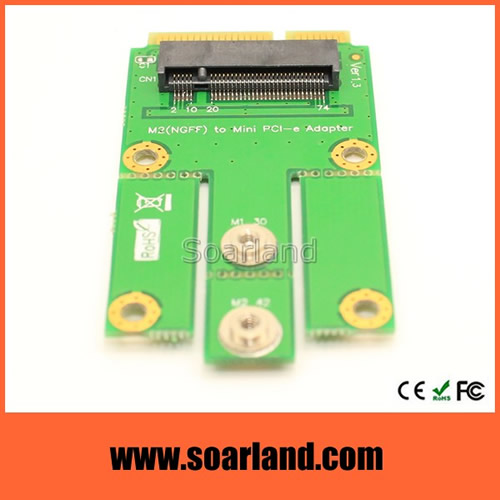 USB type M.2 to mini PCIe Adapter