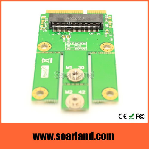Key E M.2 to mini PCIe Adapter
