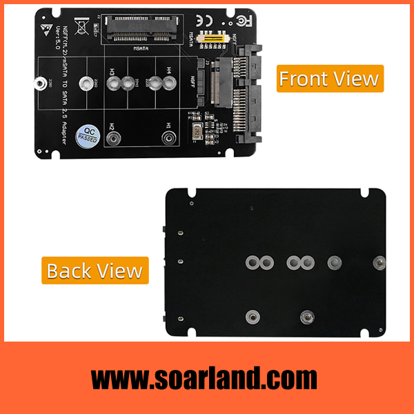 M.2 mSATA to SATA Adapter