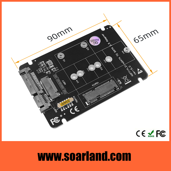 M.2 mSATA to SATA Adapter