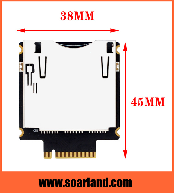 CFExpress Type-B to M.2 KEY-M Adapter