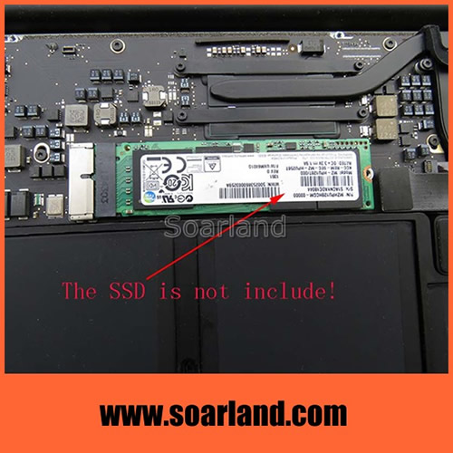 M.2 SSD to Macbook 12+16 Pin Adapter