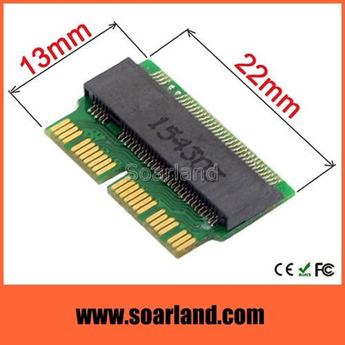 M.2 SSD to Macbook 12+16 Pin Adapter