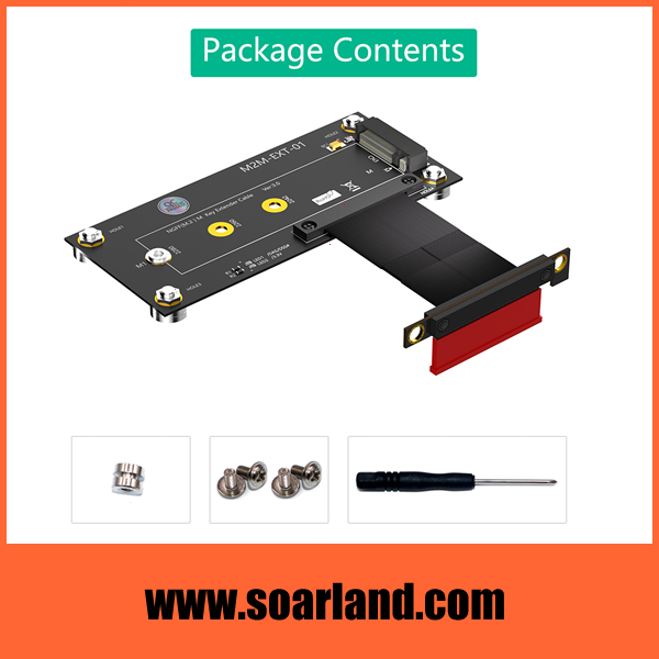 M.2 KEY-M SSD to PCIe x4 Adapter