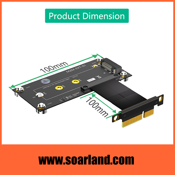 M.2 KEY-M SSD to PCIe x4 Adapter