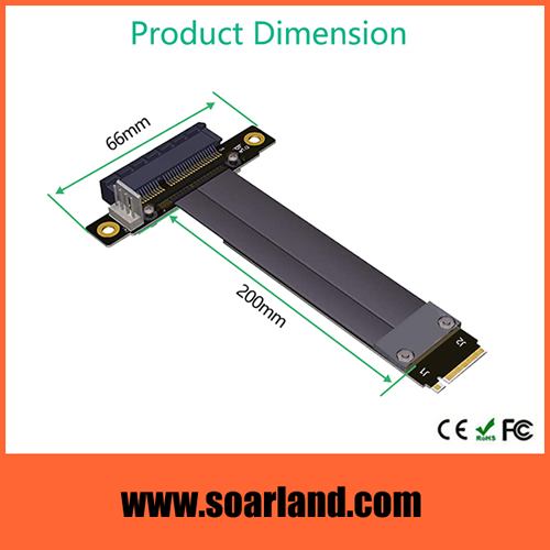 PCIe x4 to M.2 KEY-M Cable Adapter