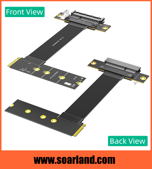 PCIe 4.0 x4 to M.2 Cable Adapter