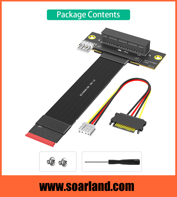 PCIe 4.0 x4 to M.2 Cable Adapter