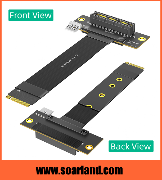 PCIe 4.0 x4 to M.2 Cable Adapter