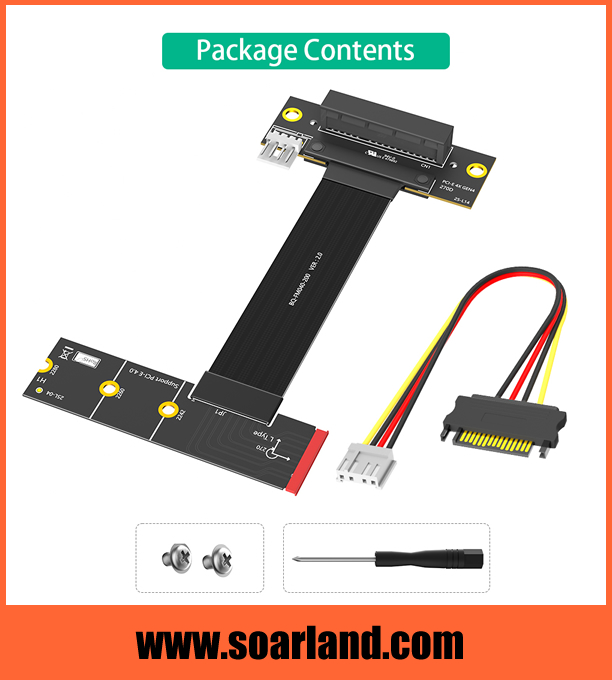 PCIe 4.0 x4 to M.2 Cable Adapter