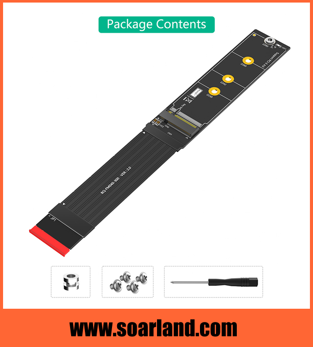 M.2 KEY-M Cable Extender