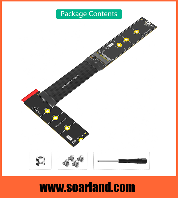 M.2 KEY-M Cable Extender