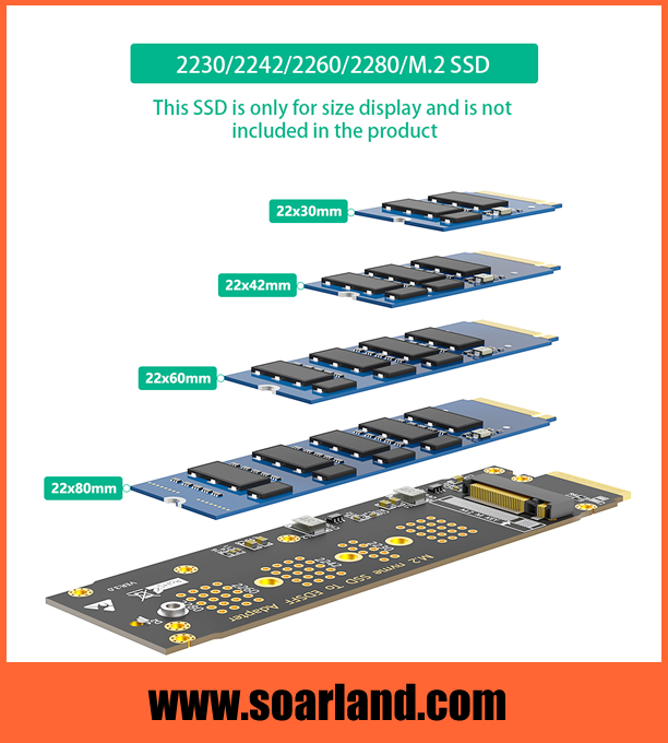 M.2 to EDSFF Adapter