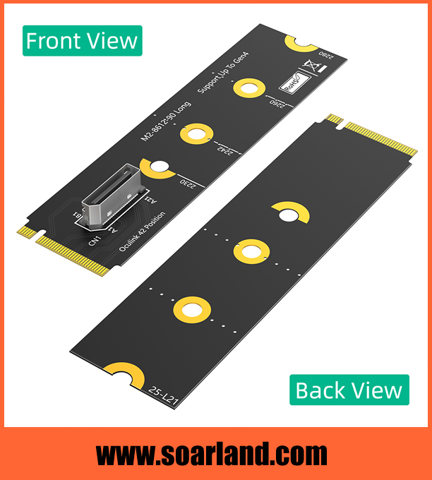 OCuLink SFF-8612 to M.2 Adapter