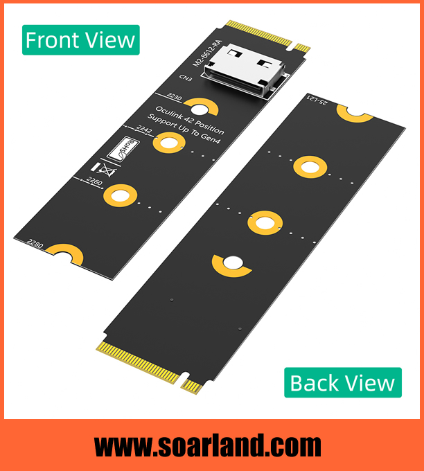 OCuLink SFF-8612 to M.2 Adapter