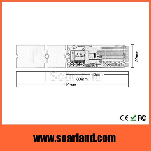 SFF-8643 NVMe to M.2 Adapter