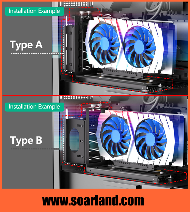 Vertical Mount Bracket for Graphics Card​​