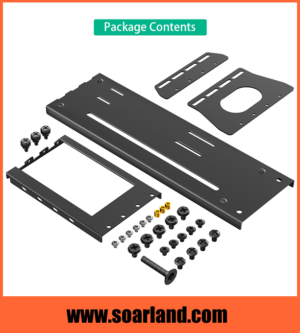 Vertical Mount Bracket for 3-Slots Graphics Card