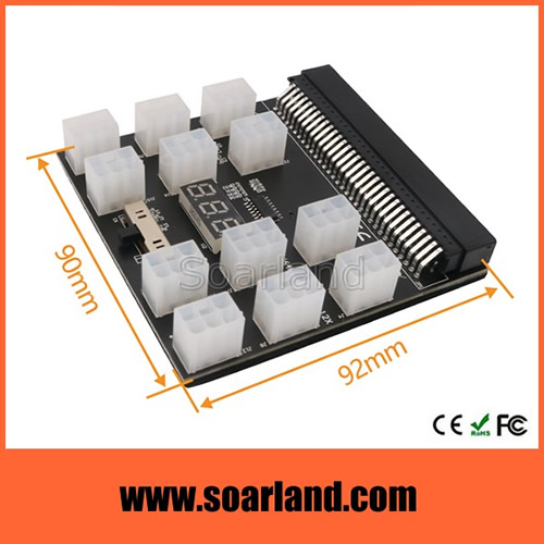 12 Ports Power Supply Breakout Board Adapter