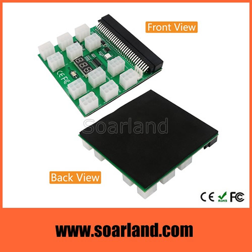 12 Ports Power Supply Breakout Board Adapter