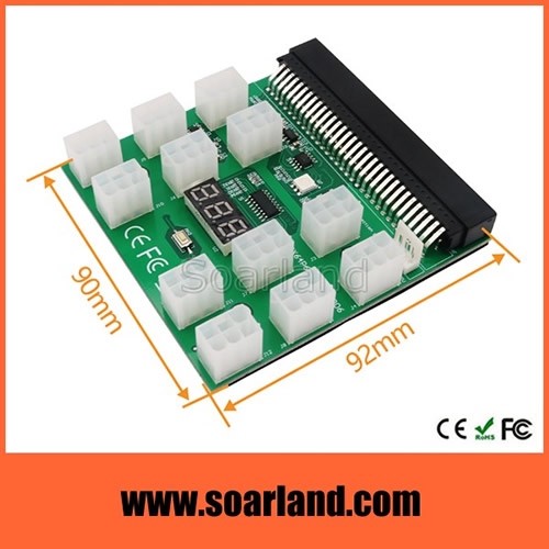 12 Ports Power Supply Breakout Board Adapter