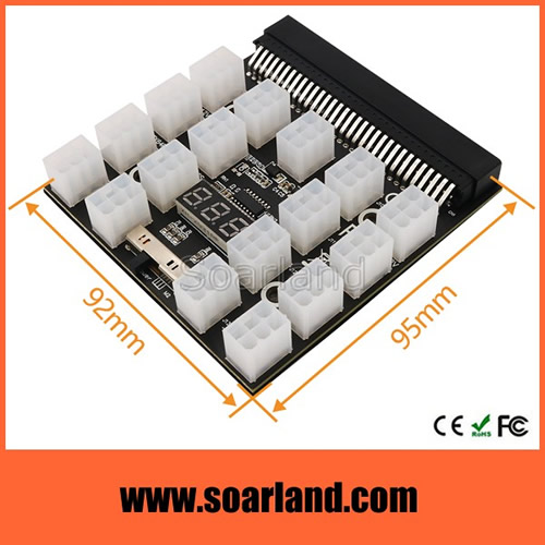 17 Ports Power Supply Breakout Board Adapter