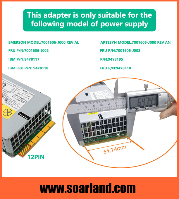 17 Ports Power Supply Breakout Board Adapter for Mining