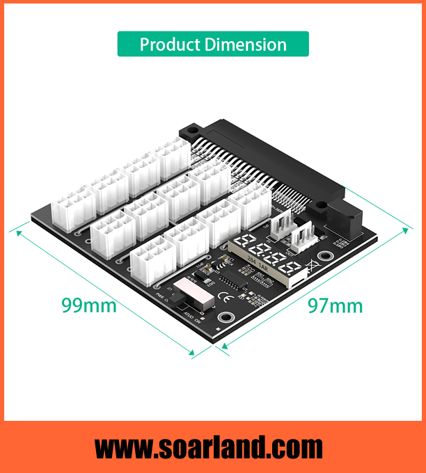 Power Supply Breakout Board Adapter for DELL