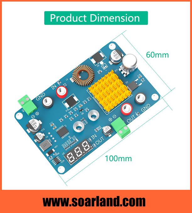 DC 5-32V to 5-45V Boost Converter